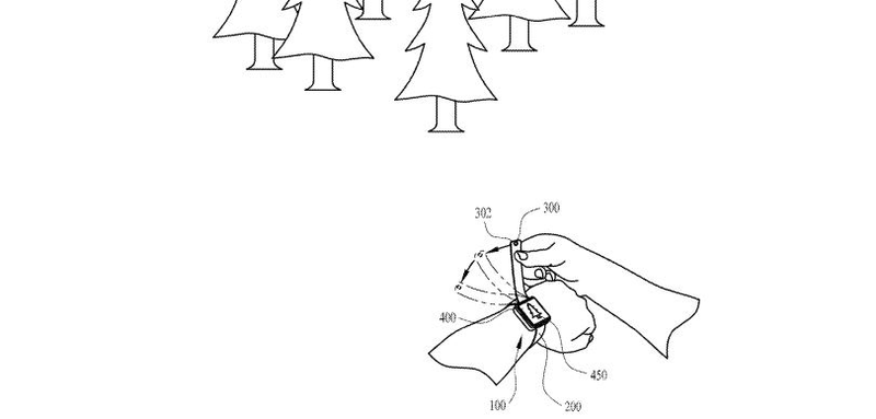 Illustration for article titled Check Out Apple's Ridiculous Patent for Adding a Camera to the Apple Watch